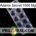 Adams Secret 1500 Mg 30